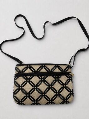 Danny K Geometric Pattern Handbag